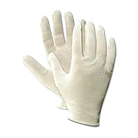 MAGID Heavyweight Cotton Inspection Womens Gloves, Ambidextrous, Form Fitting - Medium, 8