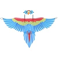 ACSUSS Kids Boys Girls Parrot Bird Wings Shawl and Mask Halloween Christmas Cosplay Costume Fancy Dress Up