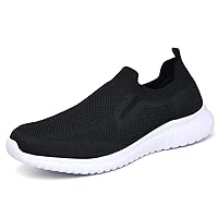 Men's Mesh Walking Shoes - Slip On Loafer Casual Comfortable Sneaker
