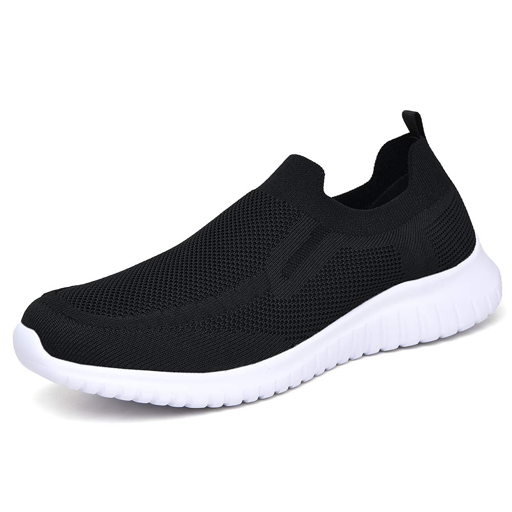Zuwoigo Men's Mesh Walking Shoes - Slip On Loafer Casual Comfortable Sneaker