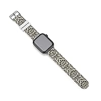 Ethnic Pattern Silicone Strap Sports Watch Bands Soft Watch Replacement Strap for Women Men