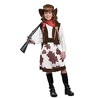 Cowgirl Child Costume, Medium
