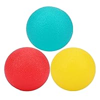 3 Resistance Stress Relief Balls,Physical Therapy Hand Exercise Balls Kits, Squeeze Balls Sets for Hand Finger Wrist Muscles Arthritis Training,Hand Grip Strengthening Train Ball