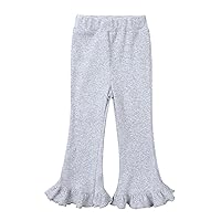 Toddler Kids Girls Fashion Solid Color Bell Bottom Pants Spring Summer and Autumn Casual Pants 9 Girls 2t Winter
