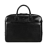 Maxwell Scott - Personalized Mens Luxury Large Leather 16