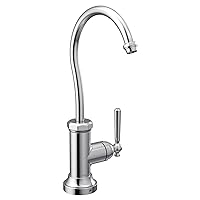 Moen S5540 Paterson Sip Industrial Cold Water Kitchen Beverage Faucet with Optional Filtration System, Chrome