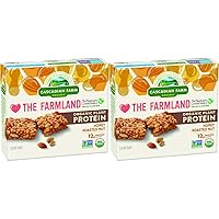 Cascadian Farm Organic Honey Roasted Nut Protein Bars, 5 ct 8.85 oz (Pack of 2)