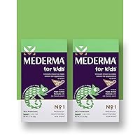 Mederma Scar Gel for Kids; Reduces the Appearance of Old and New Scars from Cuts, Burns, Surgery; Goes on Purple and Rubs in Clear; Grape Scented; Ages 2+, 40g (2 x 20g)