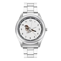 Sparrow Bird Fashion Classic Wrist Watches for Men Casual Business Dress Watch Gifts