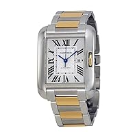 Cartier Women's W5310047 Tank Anglaise Analog Display Automatic Self Wind Two Tone Watch