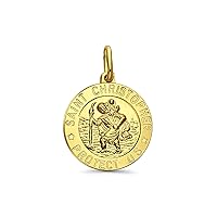 Solid 14K Gold Charms Pendants Yellow Gold, Two Tone Gold, Tri Gold Pendant, 33 Styles Multiple Size, Engravable Charm for Mix&Match Trending Pendant Only For Women Girls
