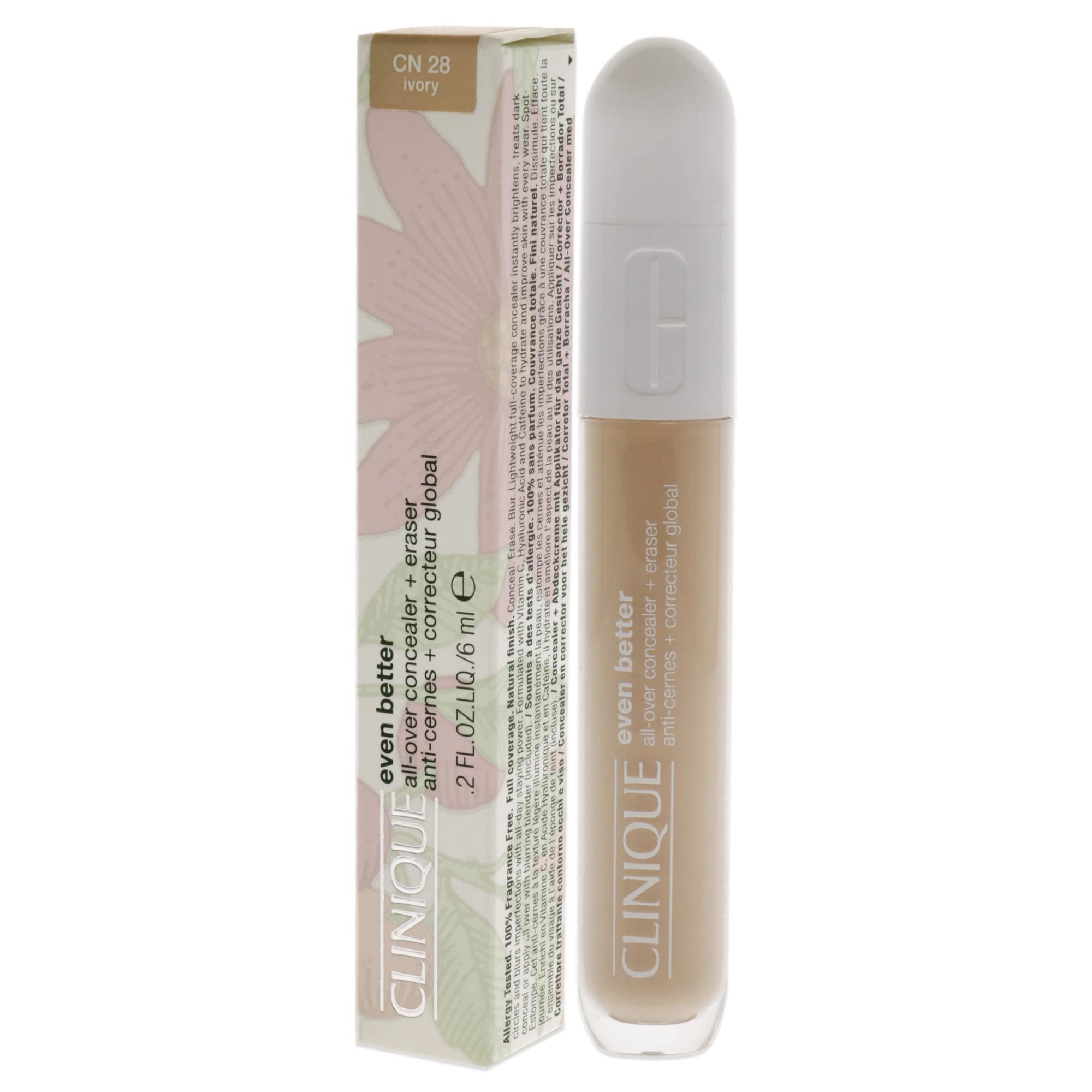 Clinique Even Better All-Over Concealer Plus Eraser - CN 28 Ivory Concealer Women 0.2 oz
