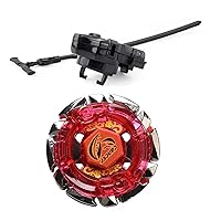 Gaming Spinning Top Toys - Bey Battling Metal Fusion Masters Fight BB55 Dark Cancer CH120SF with Power Ripcord LL2 Launcher (BB-55)
