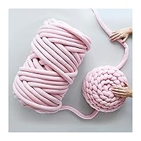 Chunky Yarn,Arm Knitting Yarn 500g Super Bulky Arm Knitting Roving Knitted Blanket Chunky Yarn Super Thick Yarn for Knitting/Crochet/Carpet/Hats (Color : Gold)