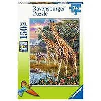Ravensburger Children's Puzzle 12943 Colourful Savannah Puzzle for Children from 7 Years with 150 Pieces XXL Format