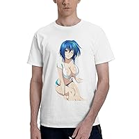 Anime High School DxD Xenovia T Shirt Man's Summer Cotton Crew Neck Fashion Tee Cool Casual Tops