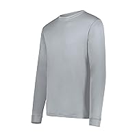Augusta Sportswear Wicking Long Sleeve Sun Protection Athletic Shirt for Running, Hiking, Fishing, and Outdoor Activities