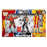 WWE Elite Collection Hulkamania 40th Anniversary Action Figure Set - 3 Pack