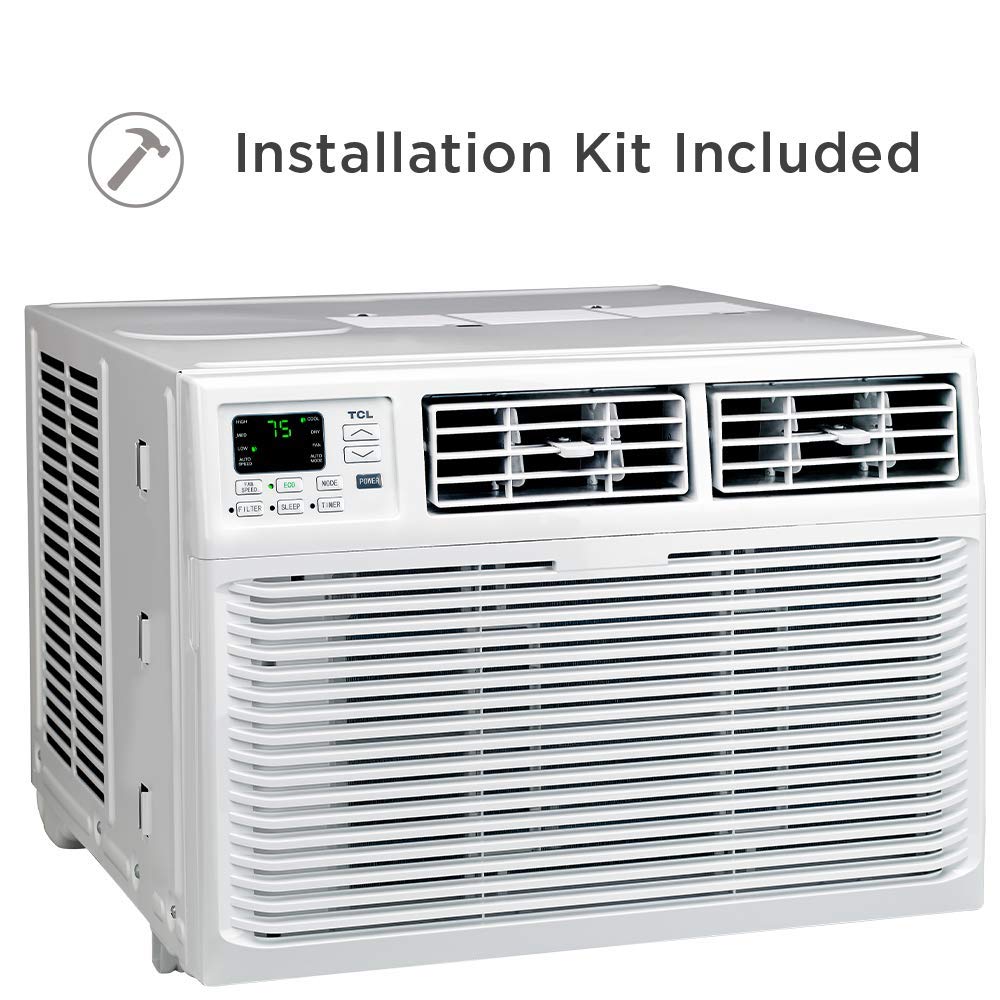 TCL 6W3ER1-A Home Series Window Air Conditioner, 6,000 BTU, White