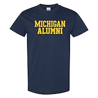 NCAA Basic Block Alumni, Team Color T Shirt, College, University
