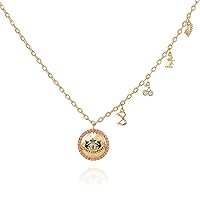Juicy Couture Goldtone Coin Pendant Necklace