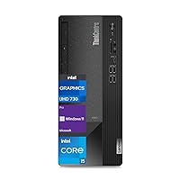 LENOVO ThinkCentre Neo 50t Gen 3 Desktop, Intel Core i5-12400(Beat i7-11700), 16GB RAM, 512GB SSD, VGA, HDMI Support 2-Monitor 4K, DVD-RW, Wired KB&Mouse, Wi-Fi, SD Card Reader, Windows 11 Pro, Black