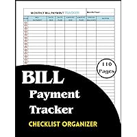 Simple Classy Monthly Bill Payment Checklist Organizer: Bill Planner Notebook | Expense and Bill | Tracker Keeper Log Book for Budgeting Financial | ... and Budget Management 110 Pages, Size 8,5x11