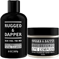 Age Defense Eye Complex and Daily Power Scrub Face Cleanser Bundle
