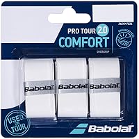 Babolat Pro Tour 2.0 Comfort Overgrip White (3-Pack)