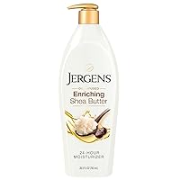 Jergens Hand and Body Lotion, Pure Shea Butter Deep Conditioning Body Moisturizer, Dermatologist Tested, 26.5 oz