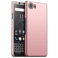 Compatible with BlackBerry Keyone Case PC Hard Back Cover Phone Protective Shell Protection Non-Slip Scratchproof Protective case Hard Shell (Pink)