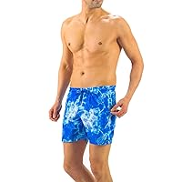 Mens Swimming Trunks Quick Dry Swim Shorts Mens Swim Trunks with Liner Bathing Suits