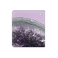 Carbon Fiber Tablet Skin Compatible with Kobo Libra 2 (2023) - Amethyst Agate - Premium 3M Vinyl Protective Wrap Decal Cover - Easy to Apply | Crafted in The USA by MightySkins