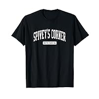 Spivey's Corner North Carolina NC Vintage Athletic Sports De T-Shirt
