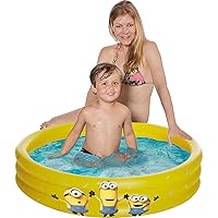 Happy People 16420 Minions 3-Ring Pool, Multi-Coloured