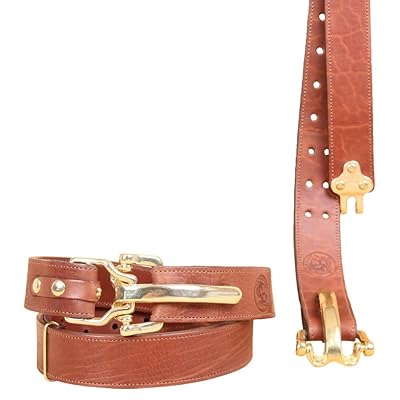 Col. Littleton Men's Adjustable Leather Cinch Belt