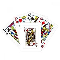 Diamond J Playing Cards Pattern Poker Playing Magic Card Fun Board Game