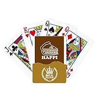 Happy Mathematics Calculates Pi Royal Flush Poker Playing Card Game