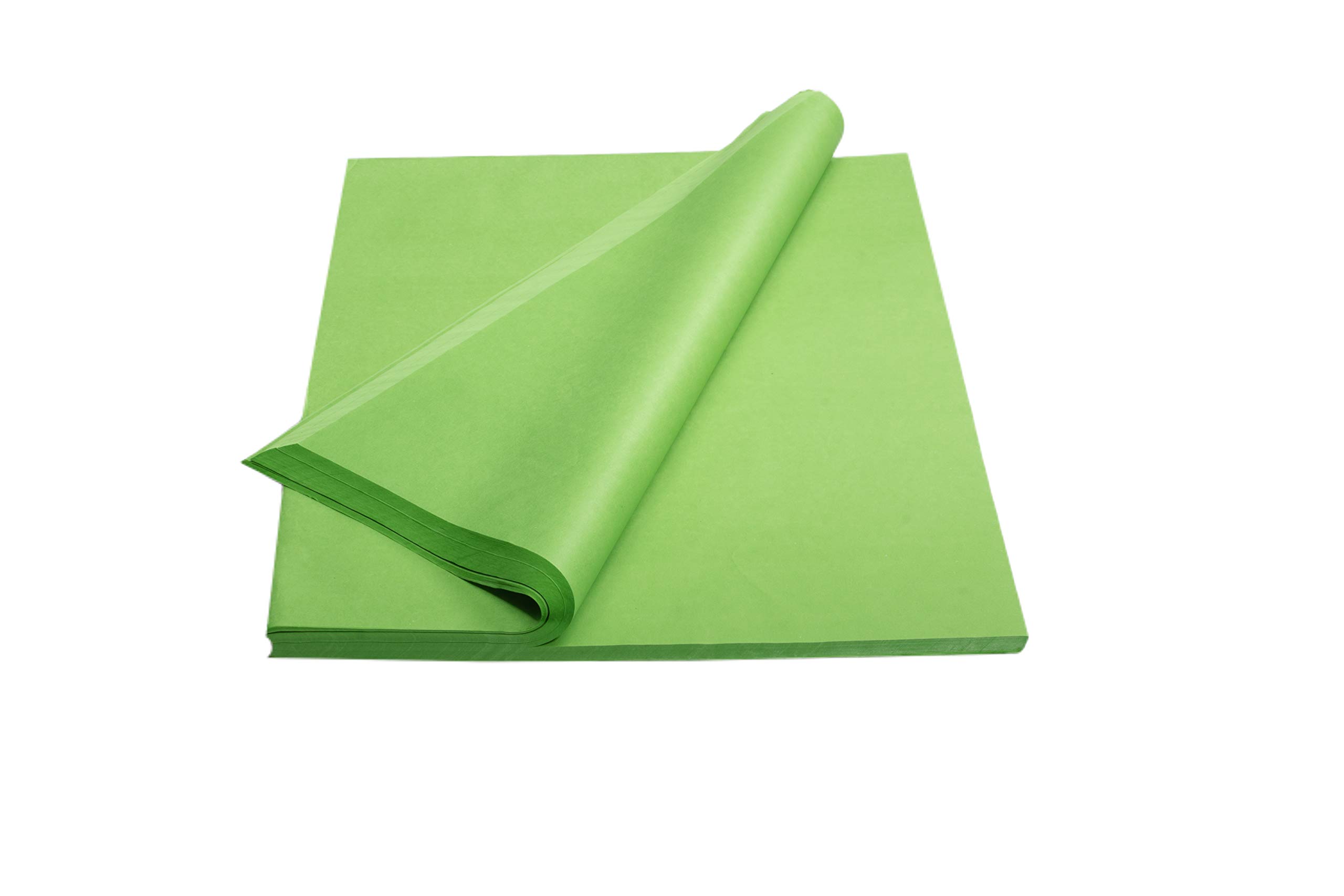 Crown 480 Sheets Bulk Pack Lime Green Tissue Paper Gift Wrap - Ream of Paper - 20 inch. x 30 inch. Wrapping Tissue Paper - for Scrapbooking Paper, ...