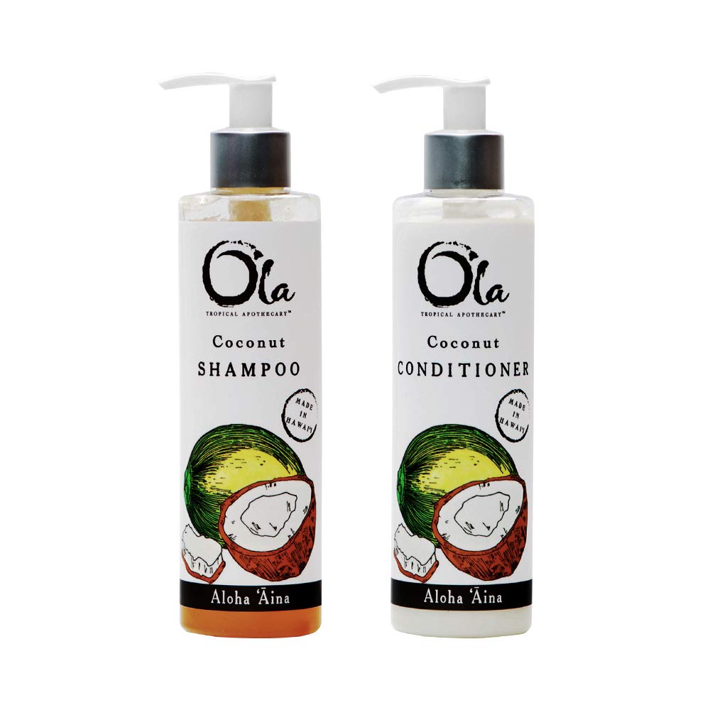 Mua Ola Tropical Apothecary Coconut Organic Shampoo and Conditioner Hair  Pair Combo - 8 fl oz each trên Amazon Mỹ chính hãng 2023 | Fado