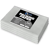 Newsprint Packing Paper Sheets - Essential Moving Supplies - Protect Delicate Items - Wrap Your Glassware In Heavy-Duty Packing Paper - Cleans Mirrors And Windows - Protects From Paints