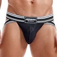 JOCKMAIL Men Jockstrap Underwear Athletic Supporter Jockstrap Low Rise Men Briefs Jockstrap Sport Underwear