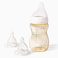 Newborn Breastfeeding Baby Bottle - Anti Colic & Reflux, BPA Free PPSU
