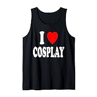 I Heart (Love) Cosplay Video Game Anime Character Convention Tank Top