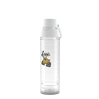 Tervis Disney WALL-E Emblem Made in USA Double Walled Insulated Tumbler Travel Cup Keeps Drinks Cold & Hot, 24oz Venture Lite Water Bottle, Classic