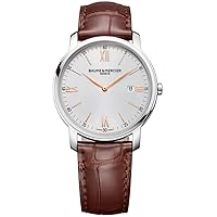 Baume & Mercier Men's BMMOA10144 Classima Analog Display Quartz Brown Watch
