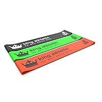 KING ATHLETIC Resistance Bands for Legs and Butt :: Exercise Loop Band Set :: Stretching Workout Loops for Arms, Glute, Fitness Strength Training and Sports Physical Therapy