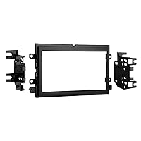 95-5812 Double DIN Installation Kit Fits SELECT 2004-2019 Ford Vehicles -Black.