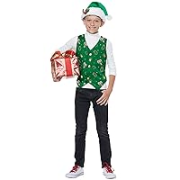 California Costumes unisex-child Holiday Vest, GreenCostume