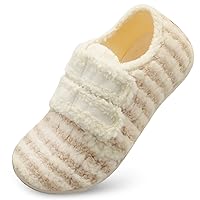 BARERUN Fuzzy Slippers for Women Men Soft Fleece House Shoes Unisex Comfy Furry Fluffy Home Slipper Socks Cozy Plush Slip-on Slides Non-slip Barefoot Winter Shoes for Indoor Outdoor